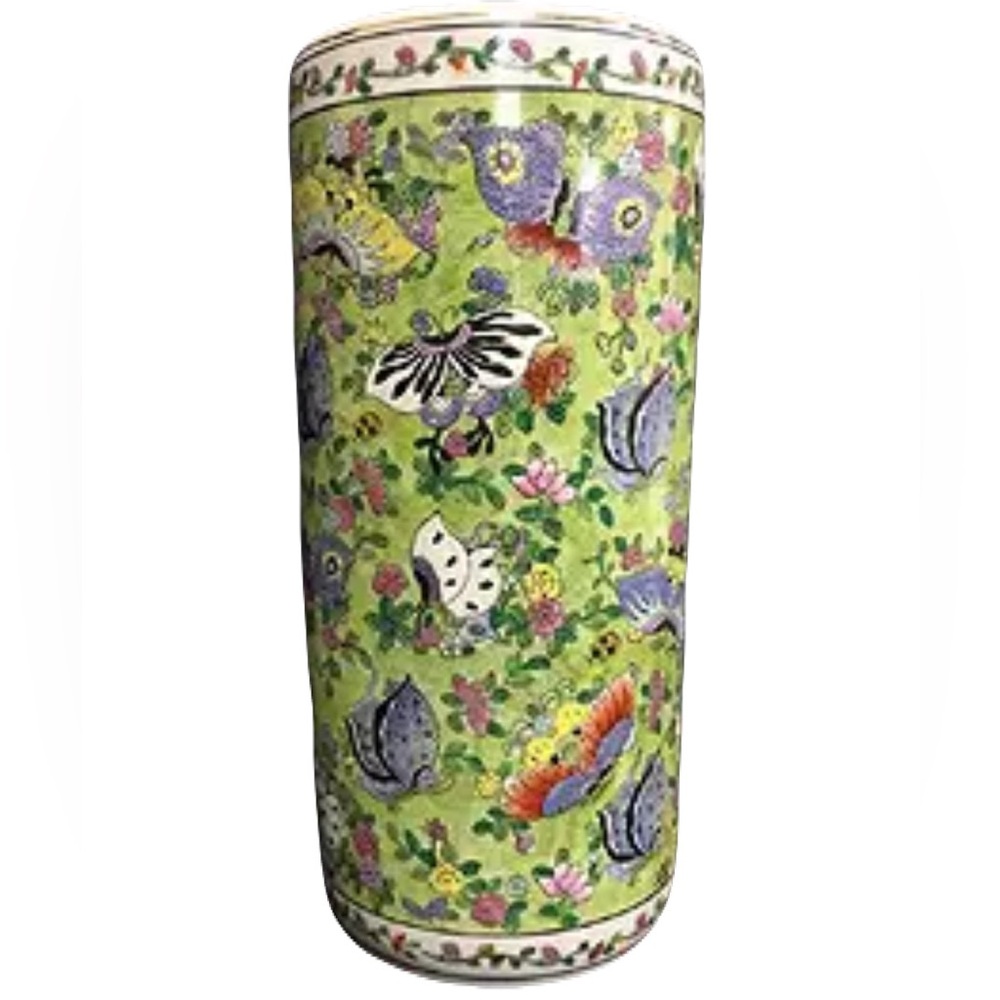 Chinese porcelain umbrella stand